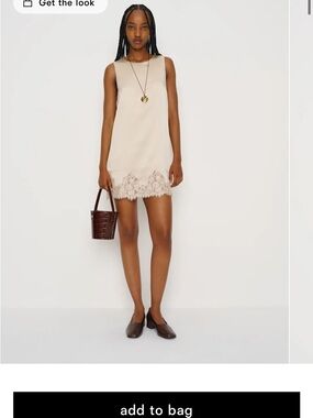 NWT Reformation Jessalyn Silk Dress